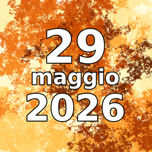 immagine con la data del giorno 29-05-2026